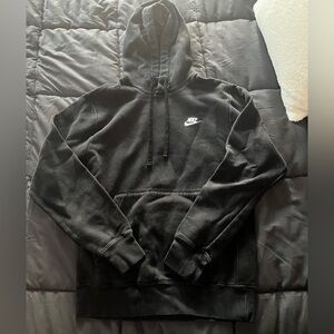 Nike Black Unisex Hoodie with Logo, Size S